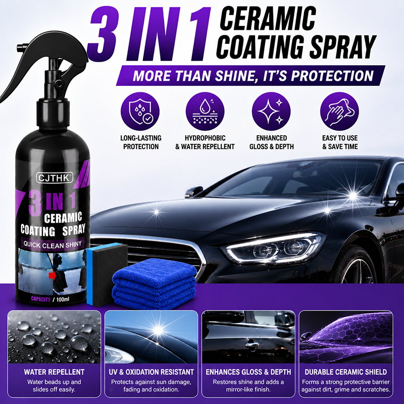 3-in-1 Auto-Keramik-Nano-Besch – Nano Liquid Coating Bewertung und Preis