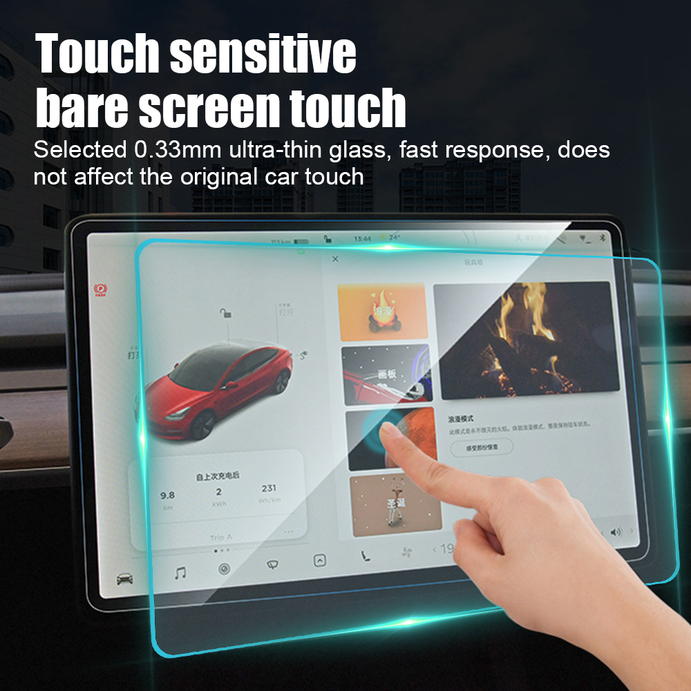 Für Tesla Model 3/Y 2021 Matte – Matte Anti Glare Screen Bewertung und Preis